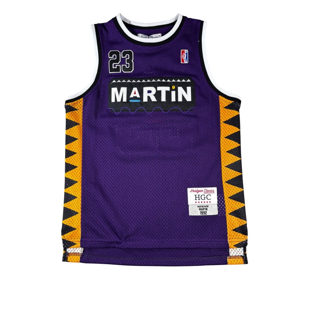 Headgear Classics Martin Payne 23 Basketball Jersey Kids Purple Retro HGC002 M